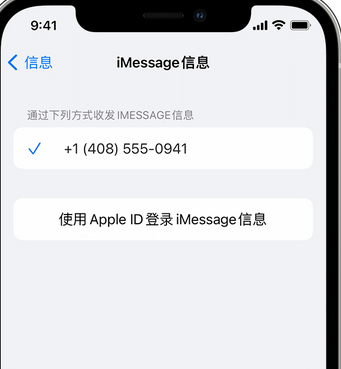 商洛apple维修iPhone上无法正常发送iMessage信息 