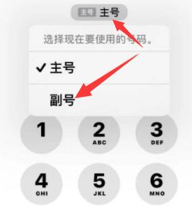 商洛苹果14维修店分享iPhone 14 Pro Max使用副卡打电话的方法 