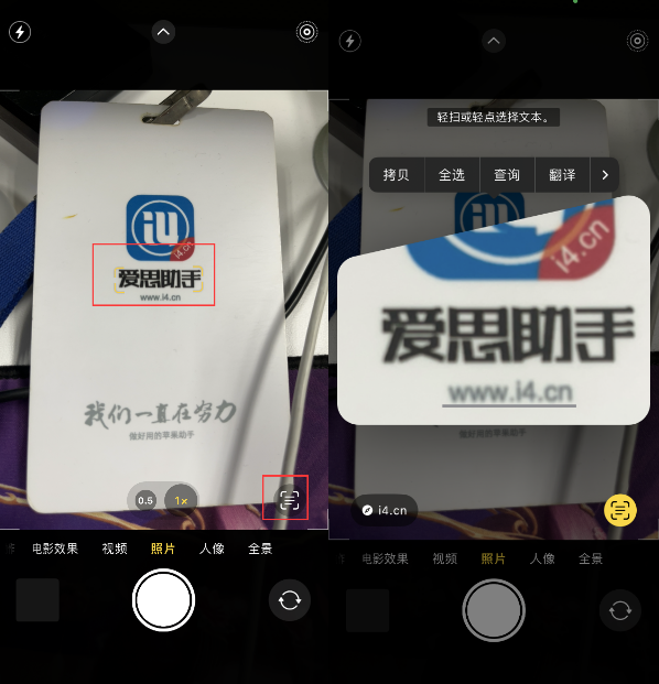 商洛苹果手机维修分享升级iOS 16后如何通过相机翻译文本 