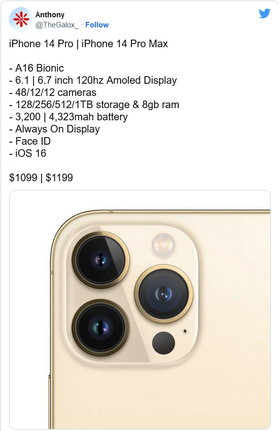商洛苹果14维修分享iPhone 14全系涨价 
