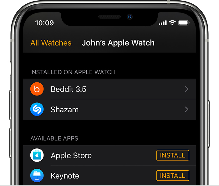 商洛苹果手机维修分享如何在 Apple Watch 上下载应用 
